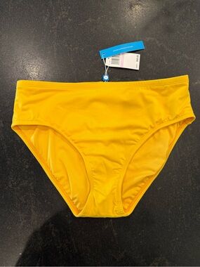 Blue Rod Beattie Yellow Bikini Bottoms - Size 6, New with Tags